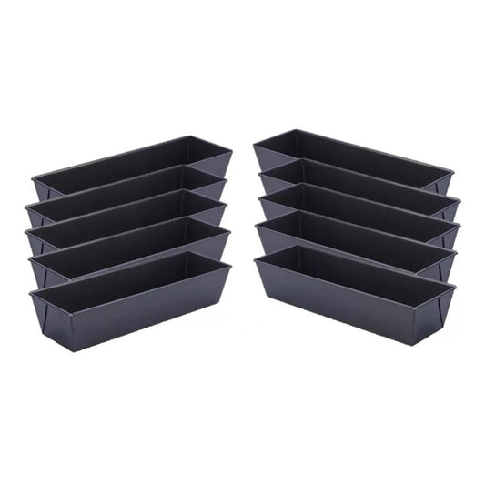 Moldes Reposteria Moldes Rectangulares X10 Pan Queque 35cm