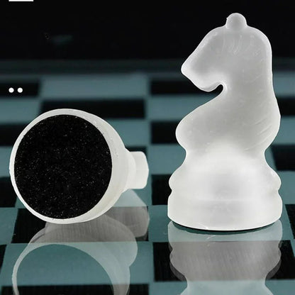Tablero Ajedrez Juego Ajedrez Tablero Ajedrez De Cristal