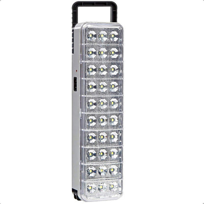 Luces De Emergencia Led Foco Led Emergencia Recargable 30led