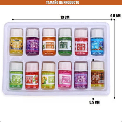 Pack X48 Esencias Para Humidificador 12 Esencias Para Humidi