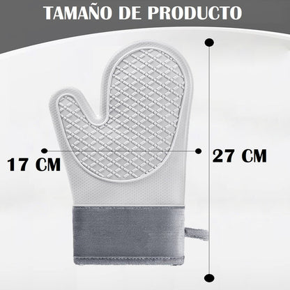 Guantes Para Horno Toma Ollas Guantes De Silicona Cocina