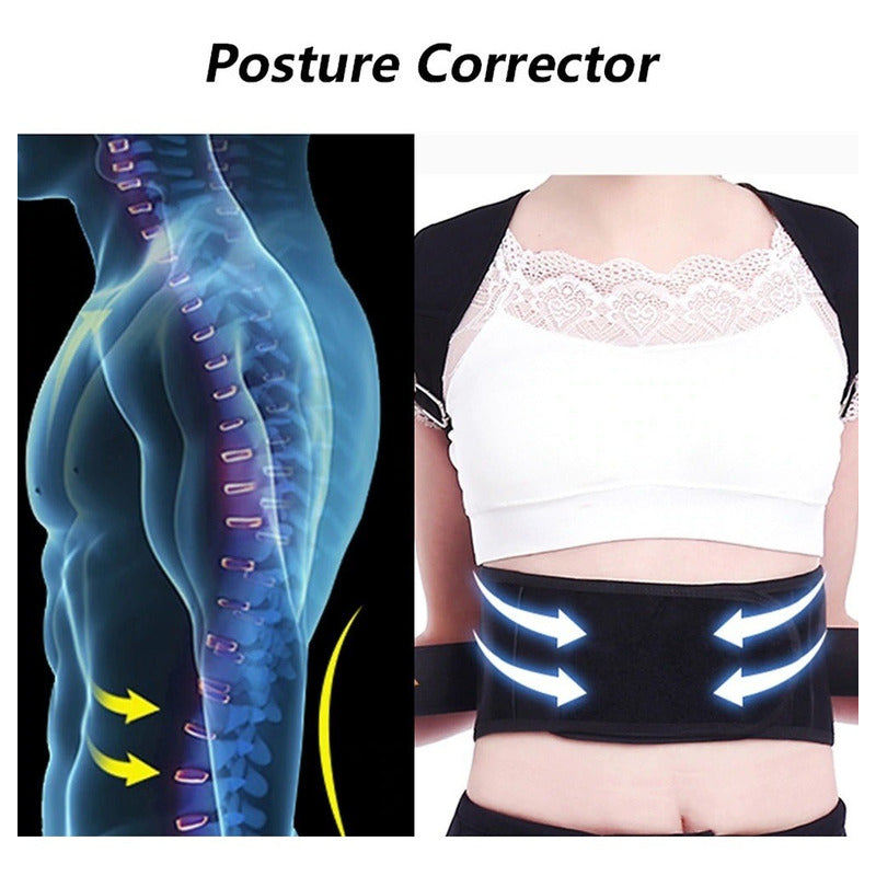 Corrector De Postura Fajas De Hombre Faja Modeladora Mujer