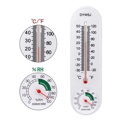 Pack X3 Termometro Higrometro Analogico Medidor Temperatura