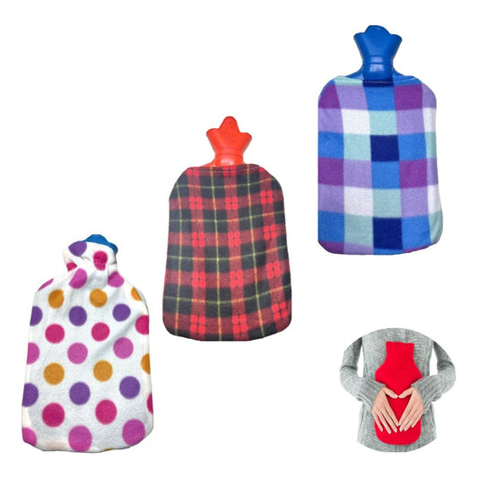 Pack 3 Guateros De Agua Caliente Guatero Manos Bolsa De Agua