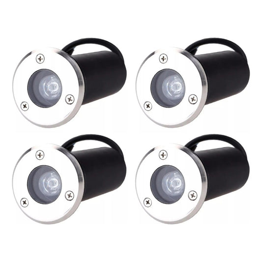 X4 Focos Embutidos Led Focos Embutidos Focos Piso 1 W Exteri