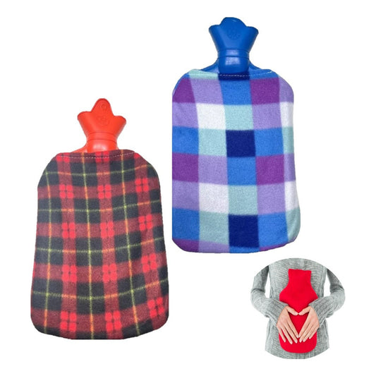 Pack 2 Guateros De Agua Caliente Guatero Manos Bolsa De Agua