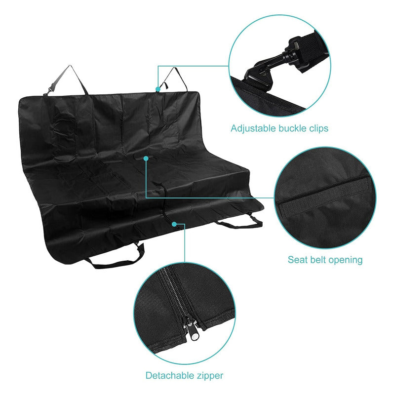 Protector Funda Cubre Asiento De Auto Perros Gato Mascotas
