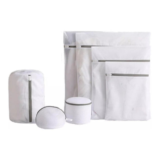 Bolsas Para Lavar Ropa Delicada Color Blanco 7 Unidades