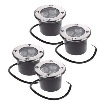 X4 Focos Embutidos Led Focos Embutidos Focos Piso 3 W Exteri