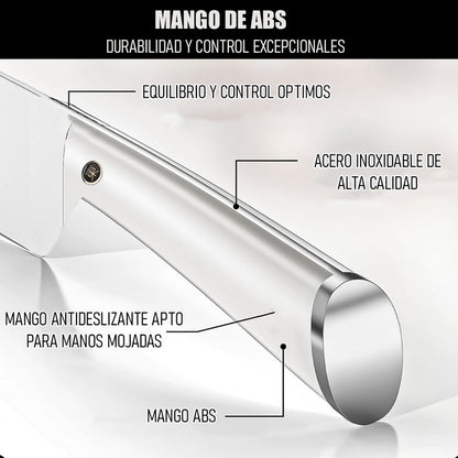 Cuchillo Carnicero Cuchillo De Cocina Cuchillo Chef Santoku Arcashopping Cuchillo De 7 Santoku Cuchillo Santoku Blanco Tokai Cuchillo Profesional Cuchillo Antiadherente
