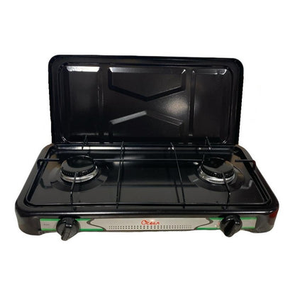 Set Cocinilla A Gas Regulador Manguera Cocinilla Camping