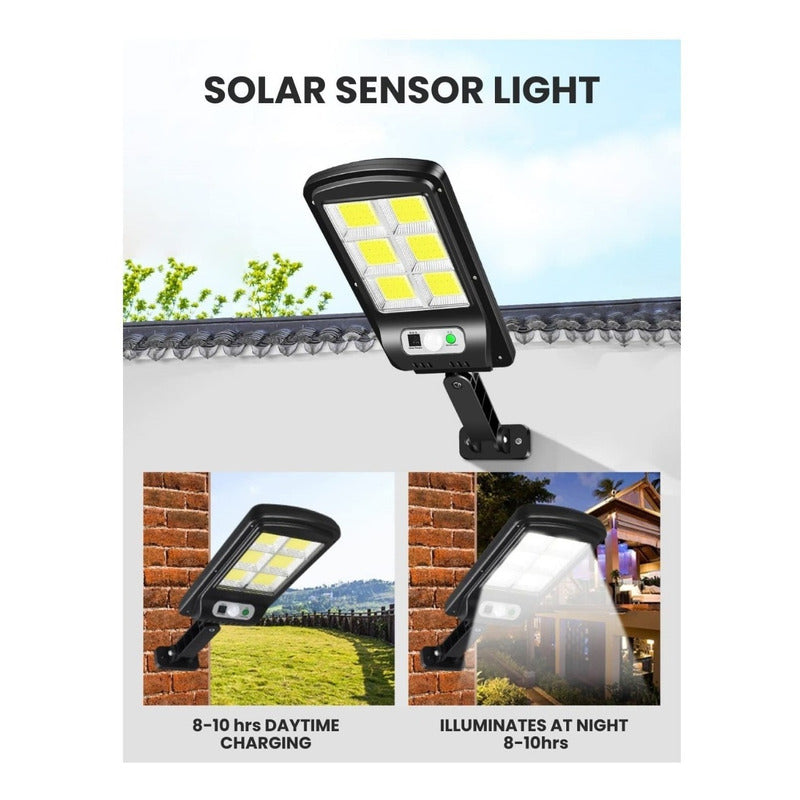 Farol Solar Focos Solares Faroles Exterior Solares 120 Led