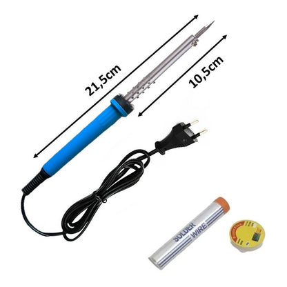 Kit Cautin Electrico 60w Punta Cautin Soldador Tipo Lapiz
