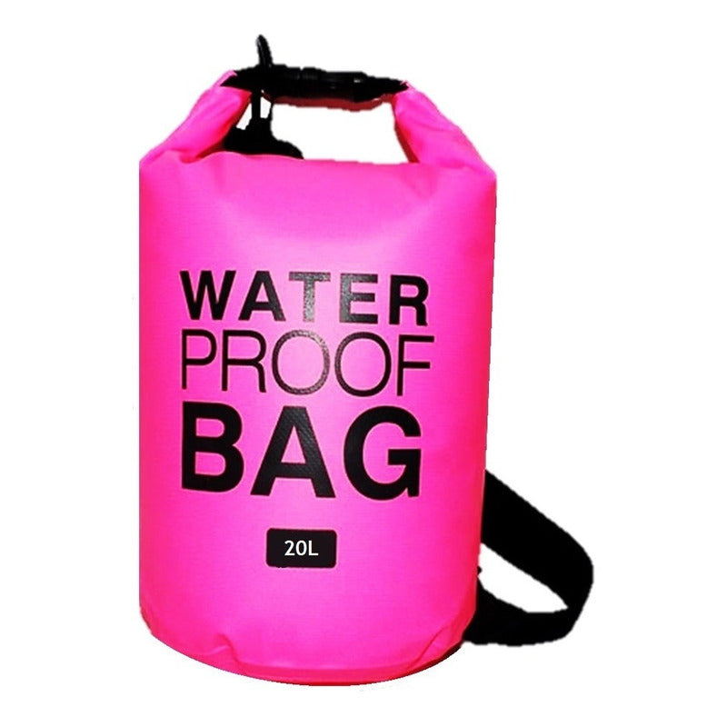 Bolso Seco Impermeable Mochila Camping 20 Litros Waterproof