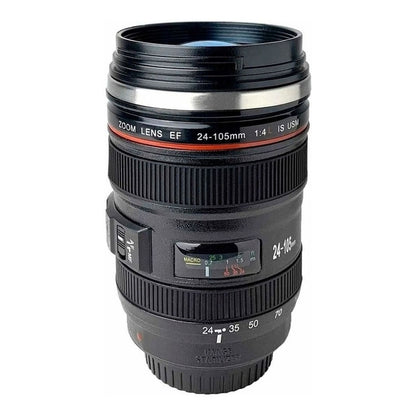Pack X2 Tazon Vasos Cafe Tazon Mug Termico Tipo Lente Camara