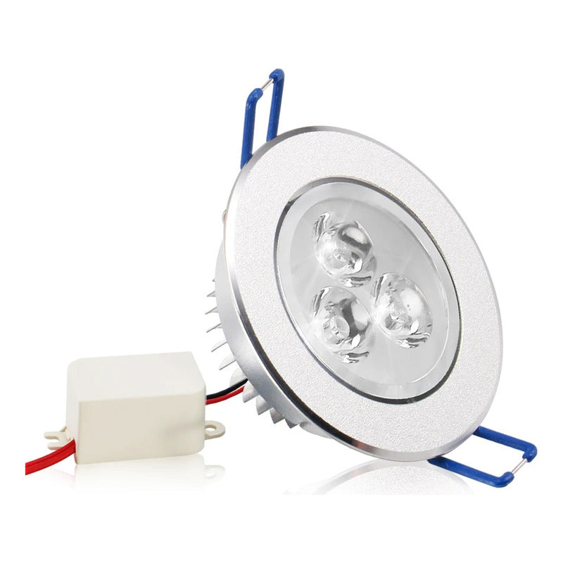 Foco Led Embutido Luminaria Led 3w Focos Embutidos Led
