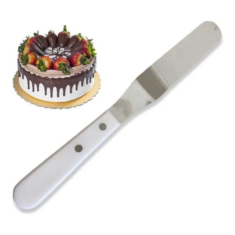 Espatula Metal Para Reposteria Espatula Para Torta De Metal