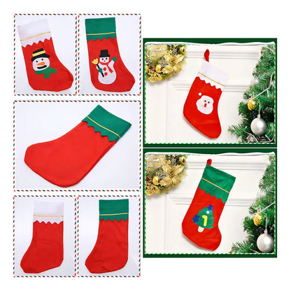 Pack X6 Botas Navideñas Adornos De Navidad Botas Colgantes Arcashopping Botas Navideñas Personalizadas Botas De Navidad Para Regalo Medias Navideñas Botas Con Diseño Navideñas