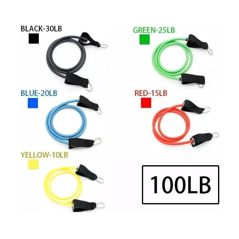 Kit Bandas Elásticas Banda Elastica De Resistencia Fit