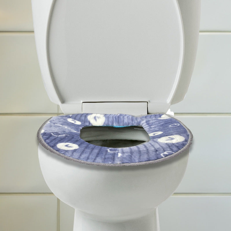 Funda Cubre Asiento Inodoro Tapa Baño Asiento Wc Invierno