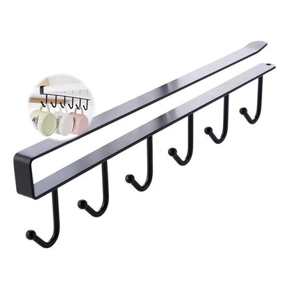 Soporte Colgador Cocina Colgador Tazas Soporte Metal Ganchos