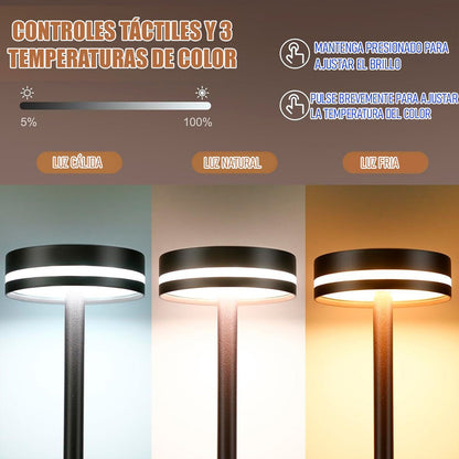 Lampara De Noche Lampara De Mesa Lampara Quincho Led Wayu