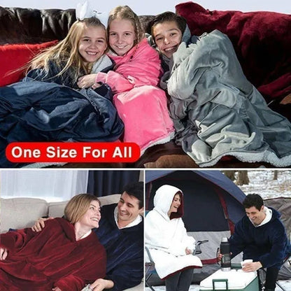 Manta Polar Bata Mujer Poleron Chiporro Hombre Poleron Felpa