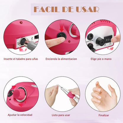 Torno Manicure Torno Para Manicura Torno Para Uñas Con Limas