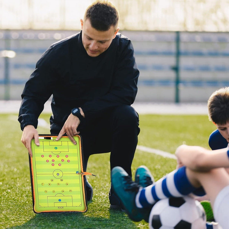 Pizarra Táctica De Futbol Tablero De Entrenamiento Magnético