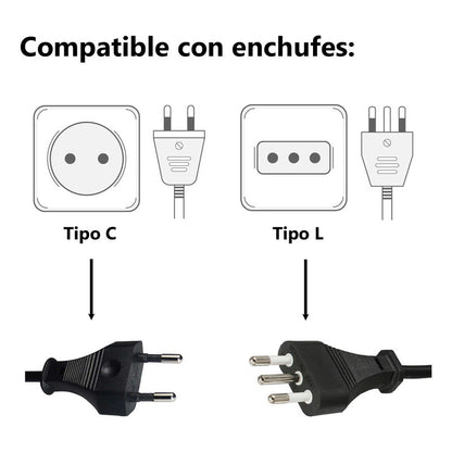 Alargadores Electricos Zapatilla Eléctrica 5 Posiciones Zapa