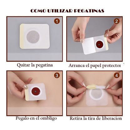 Pack 240 Parches Reductor Adelgazantes Slim Patch Reductores