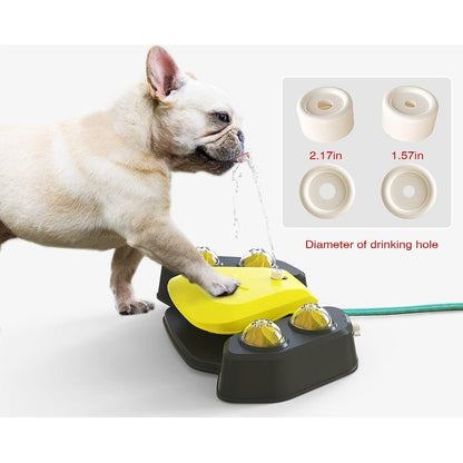 Fuente De Agua Para Mascota Rociador Dispensador Agua Perros