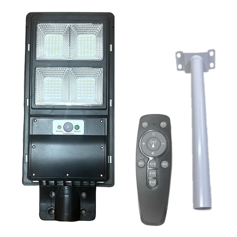 Pack X5 Foco Led Solar 200w Focos Recargable Foco Exterior
