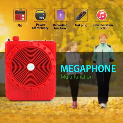 X2 Megafono Amplificador De Voz Microfono Conferencia Radio