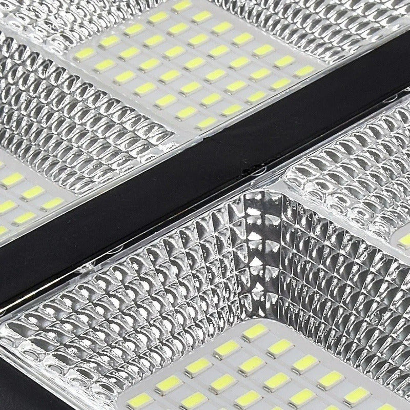 Pack X5 Foco Led Solar 200w Focos Recargable Foco Exterior