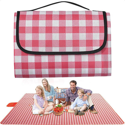 Manta Plegable Para Picnic Alfombra Lona Camping Impermeable
