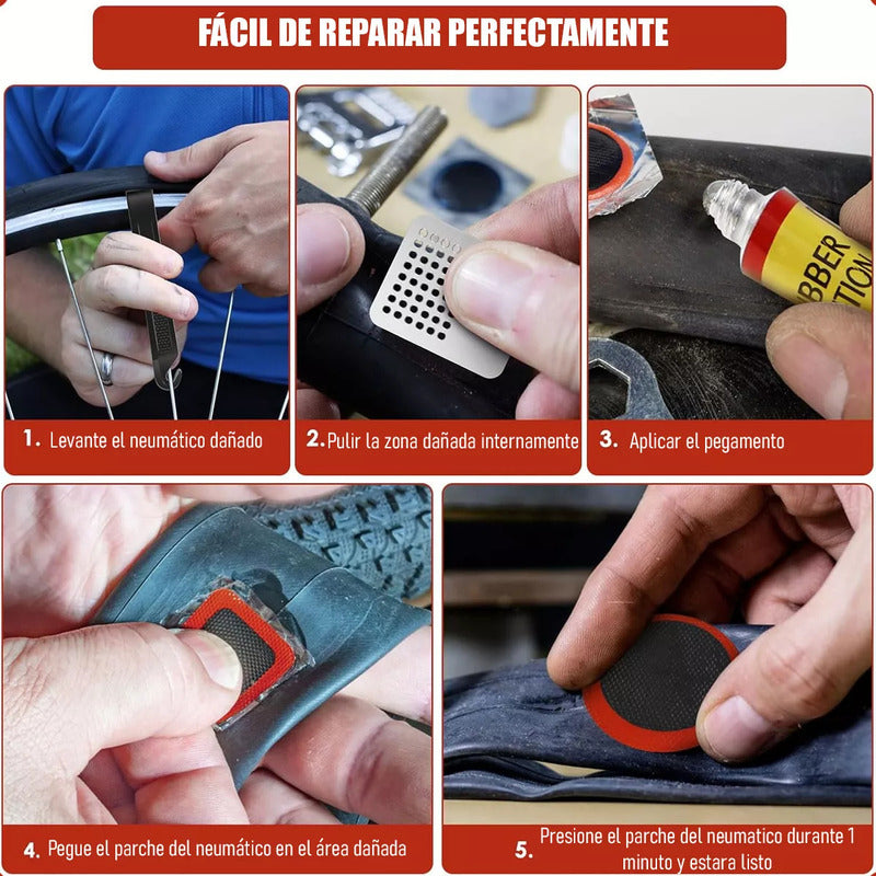 Kit De Herramientas Para Reparacion Bicicleta Llave Sacar Pedal Bicicleta Herramientas Bicicleta Kit Herramientas Bicicleta Kit Herramientas De Reparacion Bici Pinchazo Llanta Biciclet Arcashopping