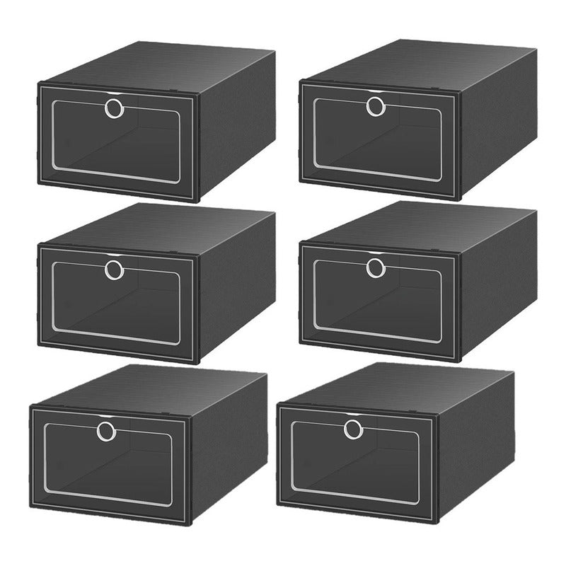 Pack X6 Organizador De Zapatos Armables Ahorra Espacio