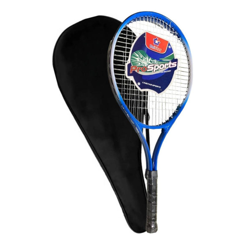Set 2 Raquetas De Tenis + 3 Pelotas Raqueta Tenis Con Funda