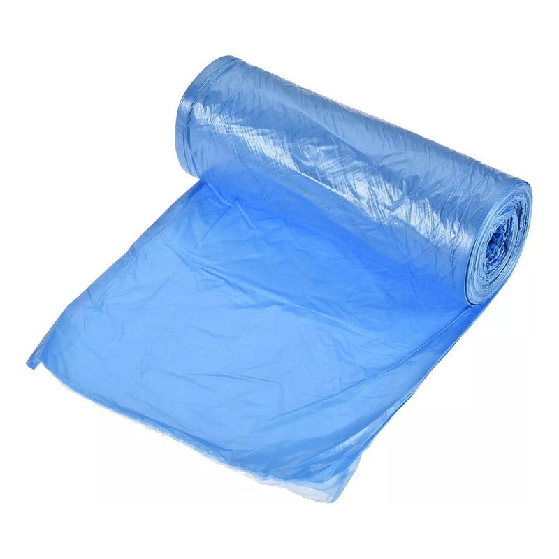 Bolsas De Basura 50x60cm Bolsas Plásticas Azules 50 Unidades
