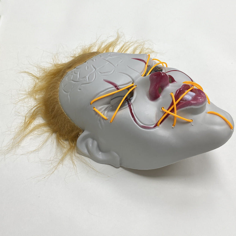 Mascara De Pennywise Con Luces Mascara De Payaso Halloween