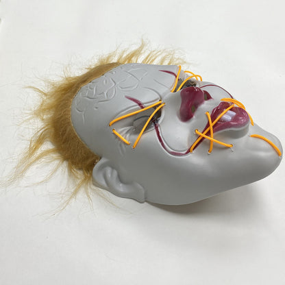 Mascara De Pennywise Con Luces Mascara De Payaso Halloween