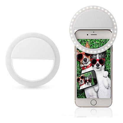 Anillo De Luz Celular Aro De Luz Para Celular Selfie Fotos