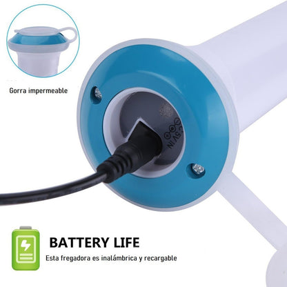 Cepillo De Limpieza Eléctrico Cepillo Recargable Extensible