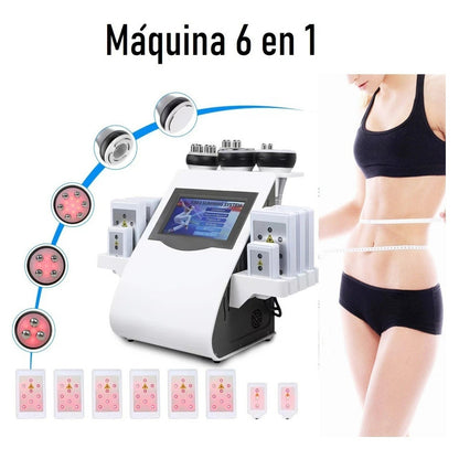 Maquina Cavitacion 6 En 1 Radiofrecuencia Facial Corporal