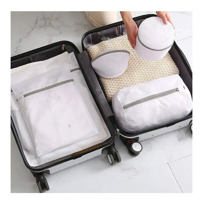 Set 7 Bolsa Para Lavar Ropa De Malla Para Lavandería Delicad