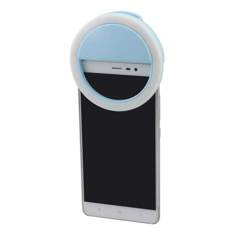Aro Selfie Para Celular Led Anillo De Luz 18 Led Smartphone