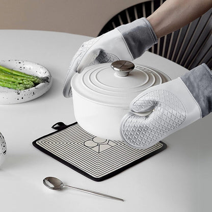 Guantes Para Horno Toma Ollas Guantes De Silicona Cocina