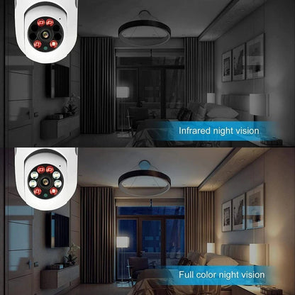 Camara Ampolleta Wifi Camara Seguridad Celular Exterior 360