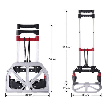 Carro De Carga Yegua Carro De Compras Yegua Plegable 80 Kg